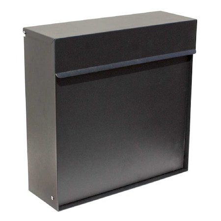 Qualarc Covina locking mailbox, Black color WF-P015